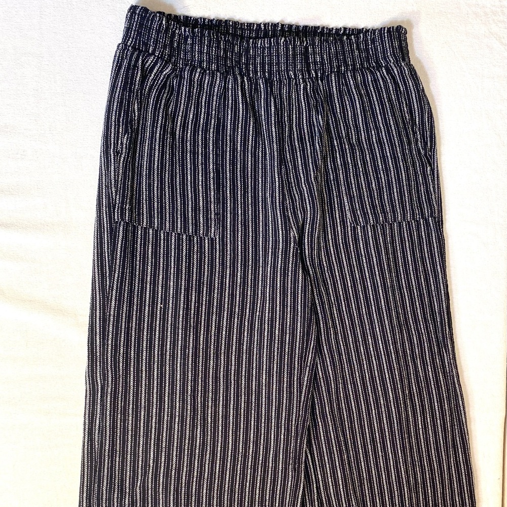 Time & True black and white pull on trousers. - Picture 11 of 12
